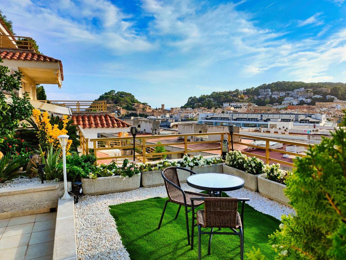Luna With Jacuzzi, 5mins Walking To The Beach, Sea And Castle View Big Terrace Apartment Tossa de Mar
